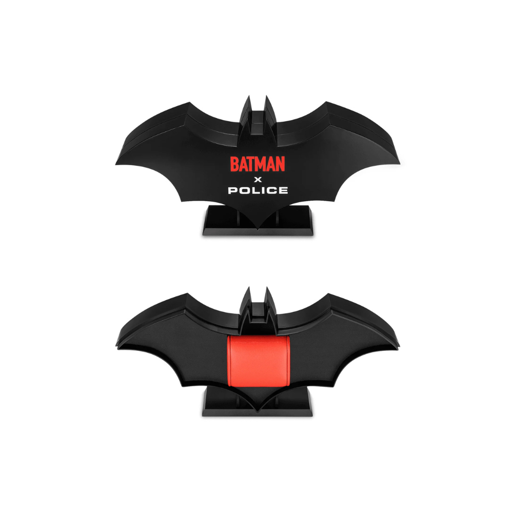 Police Crusader Watch and Batarang 2.0 Bracelet Set Police for Men (PEWGQ0089901)