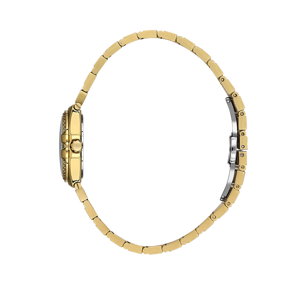 Santa Barbara Polo & Racquet Club Women’s Gold-Tone Silver Dial Quartz Watch SB.1.10656-2