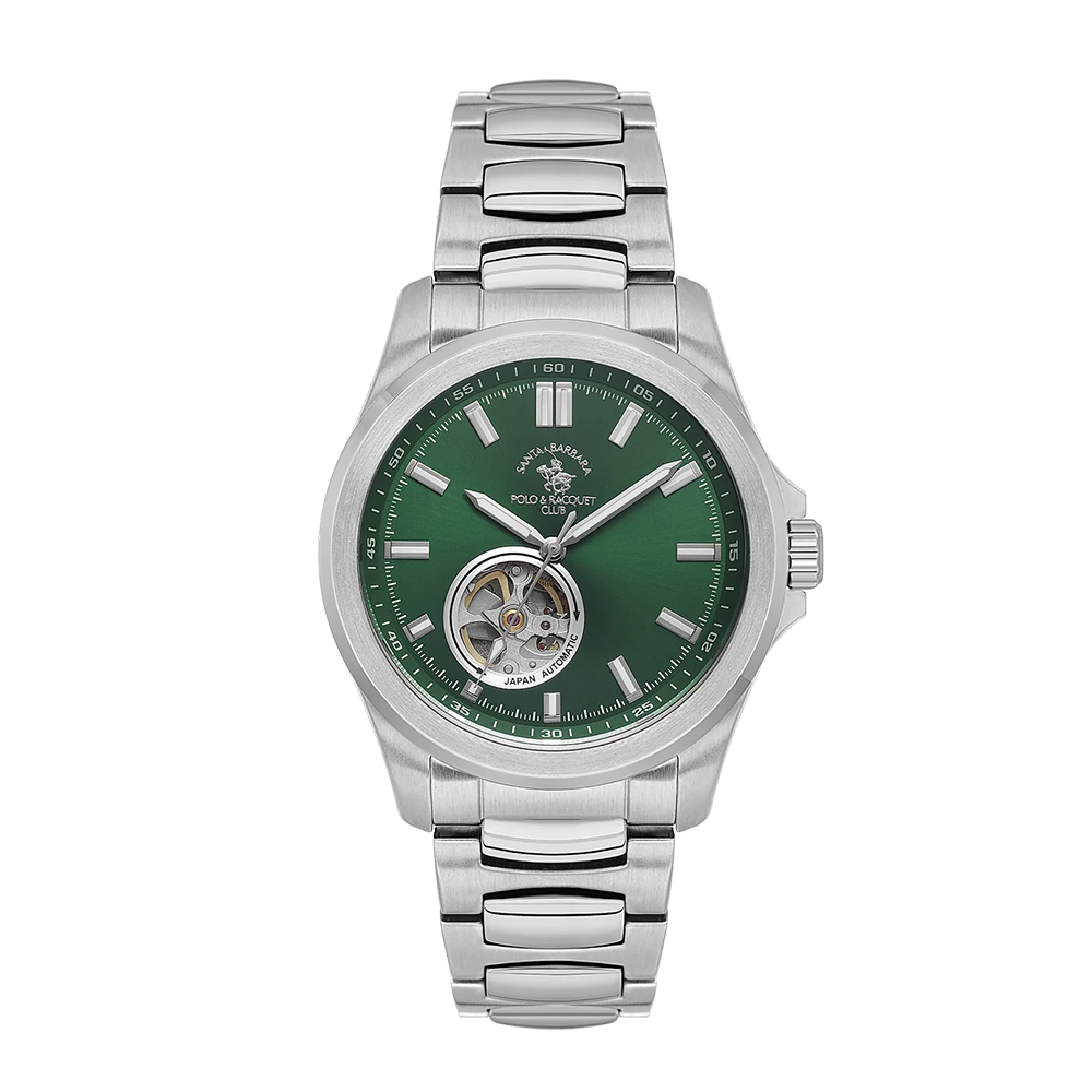 Santa Barbara Polo Men’s Green Dial Watch | SB.1.10629-4